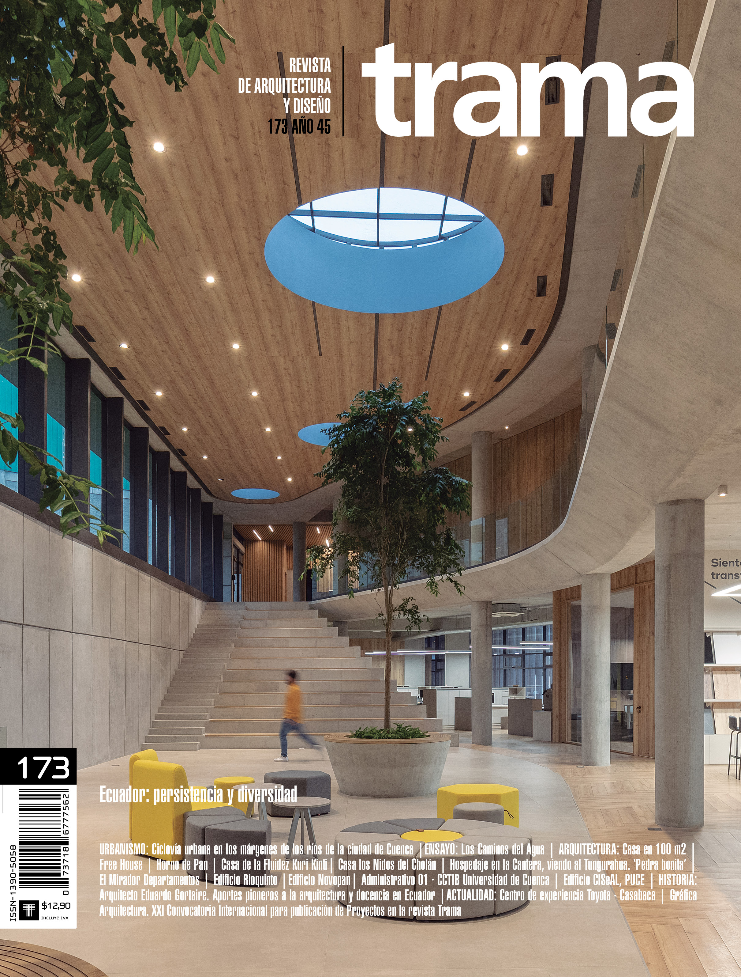 Trama 173: Ecuador persistencia y diversidad + Madeval 2 + Dossier Carrera de arquitectura UDLA